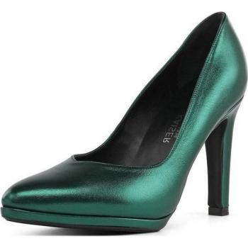Peter Kaiser Luxus‑Pumps – Grüner Pfennig 40,5 für Damen