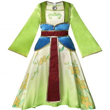 Disfraces de Princesa Disney Mulan para Niñas 130