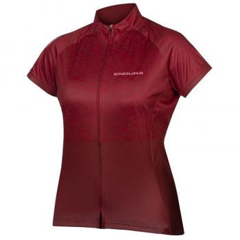 Hummvee Ray II Kurzarmtrikot für Frauen von Endura in Schokolade