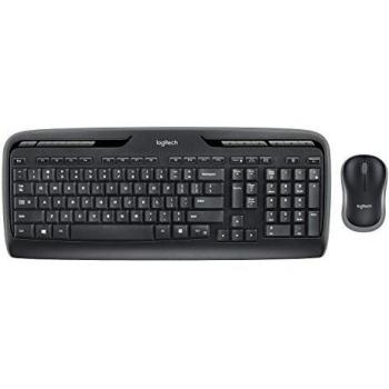 Logitech MK330 Tastiera RF Wireless QWERTY Italiano Nero