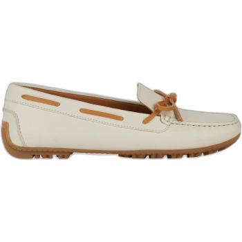 GEOX Mocassino crema/marrone