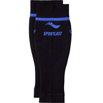 Bandage de compression Sportlast Pro – Noir et bleu – XS