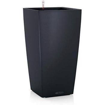 Lechuza Cube Planter, Color All-In-One Grey 13138