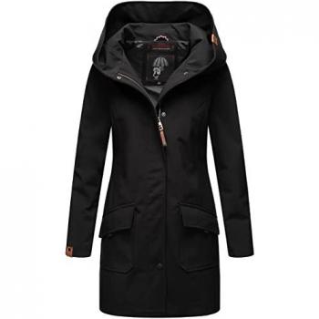 Marikoo Damenjacke Mayleen in Schwarz (5XL)