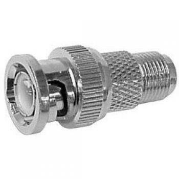 Adaptateur BNC mâle à prise F femelle
