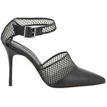 Chaussure de créateur Manolo Blahnik Jatelah Noir 36