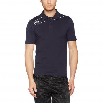 Uhlsport Polo Stream 3.0, Hombre, Azul Marino/Blanco, XXL