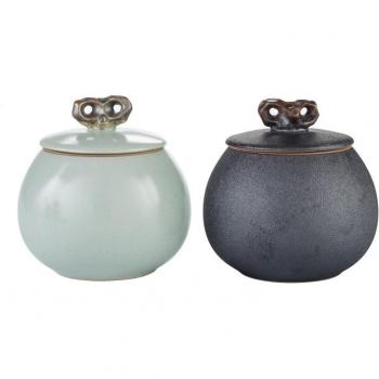 Boîte de rangement de thé JIA-GUI LUO en céramique