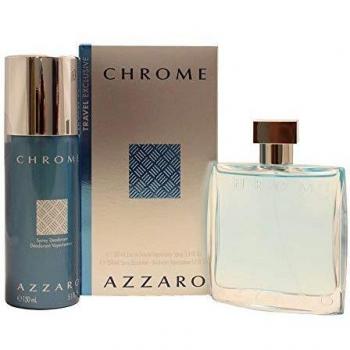 Azzaro Chrome Signature Set – 100 ml Eau de Toilette & 150 ml Deo Spray