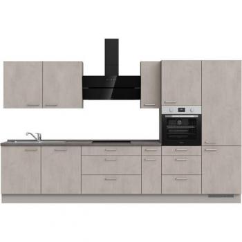 Nobilia® Küchenzeile Riva II ohne E-Geräte, 360 cm