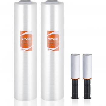 Vevor transparente Stretchfolie, 381 mm x 305 m