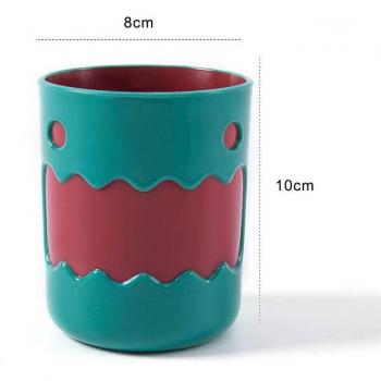 400ml Plastic Toothbrush Storage Cup