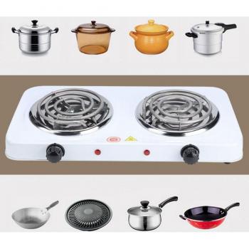 Professional 2000W Dual Burner Countertop Heating Unit