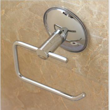 Rustproof Suction Cup Bathroom Paper Holder