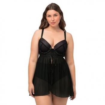 Ulla Popken Große Größen Nachtwäsche Babydoll