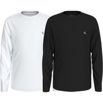 Top CK Jeans Elegante in Nero e Bianco