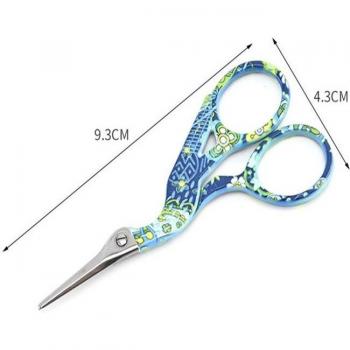 Cross Stitch Porcelain Design Scissors