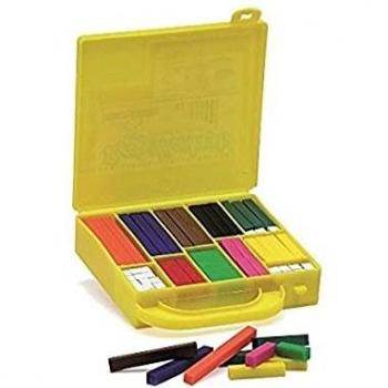 Educational Cuisenaire Rods in Various Colors (186 Units)