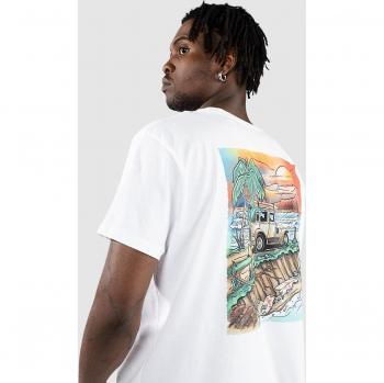 Camiseta Island Sundown Blanca de Blue Tomato
