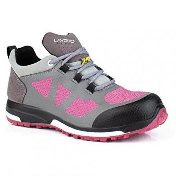 Sapatos de Proteção Tamanho 35 HRO SRC Cinza/Rosa