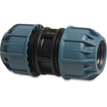 Raccord PP 20 mm droit avec pince 10 bar