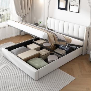 Cama Binaural con Somier de Láminas y Cabecero Ajustable