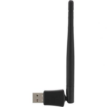 Adaptador USB Inalámbrico Doble Banda 600Mbps RTL8811CU con Antena Externa para PC