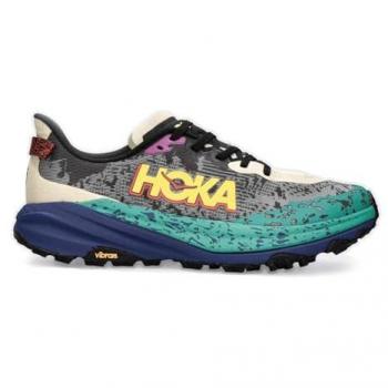 Zapatillas Hoka SpeedGoat 6 Mujer en Tonos Oatmeal e Iris