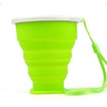 Portable Silicone Camping Cup 300ML