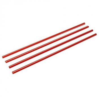 Gestreifte Mehrweg-Trinkhalme, Ø 6 mm, für Getränke