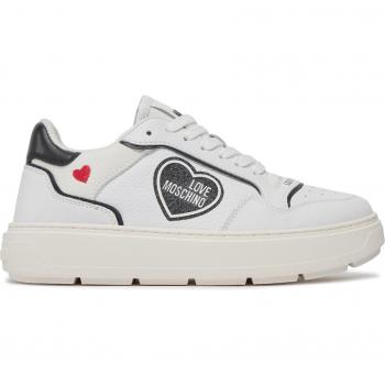 Classic White Love Moschino Shoes