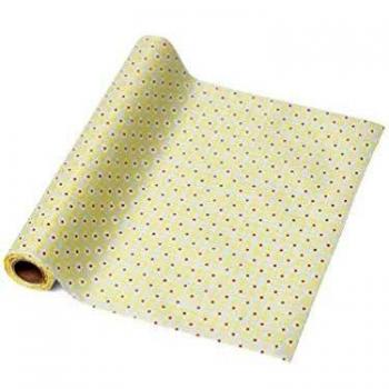 Chemin de Table Jaune à Fleurs 28 cm x 5 m