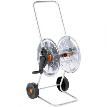 Enrouleur de Tuyau à Transporter – Chariot VieDXL 50 m ½ / 35 m ¾ – Métal