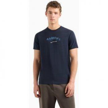 Camiseta Slim Armani 3D ASV Marino XS