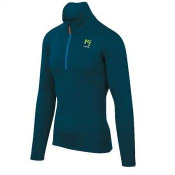 Karpos Herren Fleece Midlayer Pizzocco 1/2 Zip (Moroccan Blue)