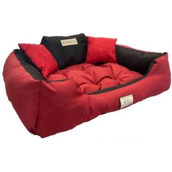Letto per Cani e Gatti KingDog Rosso 130x105