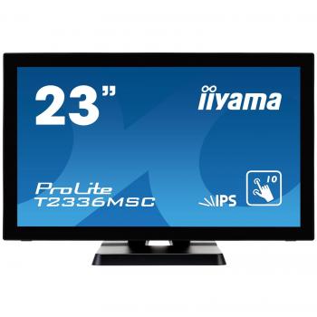Iiyama ProLite T2336MSC-B2 23 Black Multi-touch Screen Monitor with 1920 x 1080 Pixels Resolution