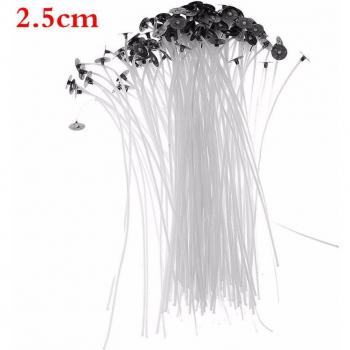 Lote de Mechas de Vela 2,5-7 cm – Para Fabricación Casera
