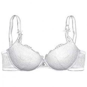 LASCANA Push‑Up-BH 85C – Spitzen‑Jacquard mit abnehmbaren Pads