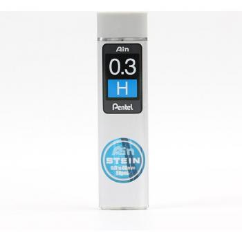 Pentel Stein Enhanced Silica Pencil Lead Refill 0.3 mm 2B/B/HB/H