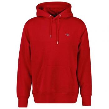 Gant Felpa Rosso M con cappuccio