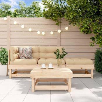 Prolenta Jardin Bois Pin – Pack 4 Murs
