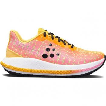 Zapatilla Deportiva Craft Pacer Hombres Coral/Amarillo