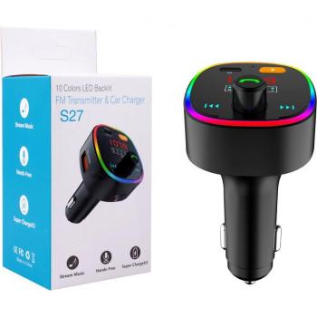 Transmisor FM KEBIDU 18W: Bluetooth 5.0, Manos Libres y USB Dual