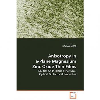 Anisotropy In a-Plane Magnesium Zinc Oxide Thin Films