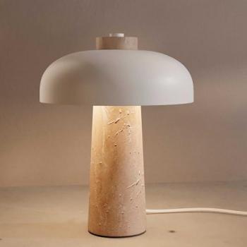 Lampada Elegante Cep Base Marmo, 2 x G9