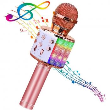 PartyPro Bluetooth Karaoke Microphone with Recording Feature