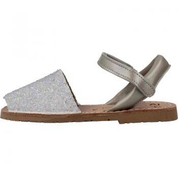 Sandalias Ria Menorca para Niña en Plata