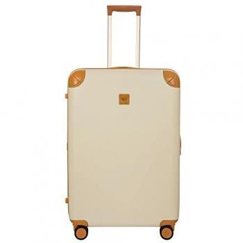 BRICS Valise Trolley Amalfite Crème Polycarbonate Léger 4 Roulettes Silencieuses