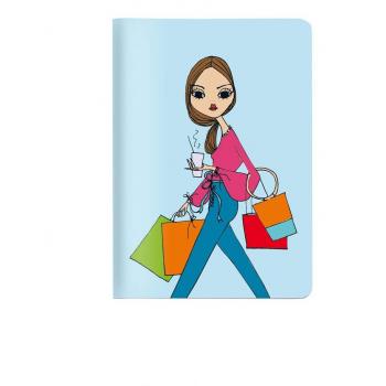 Cedon A6‑Notizheft kariert „Irmas World – NYC Edition“